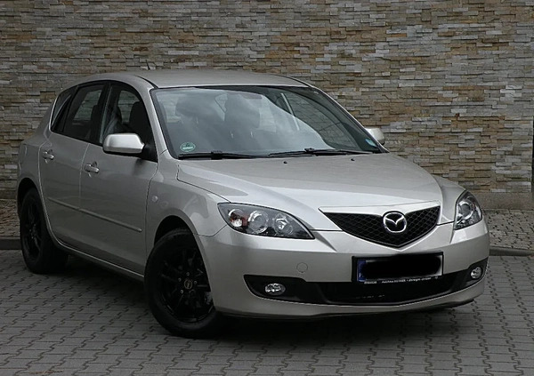 Mazda 3 cena 13800 przebieg: 144300, rok produkcji 2007 z Kępno małe 529